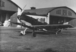 Chebské hangáry dostal nové obyvatele - Messerschmitt Bf 109